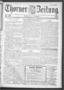 Thorner Zeitung 1895, Nr. 289 Zweites Blatt