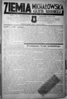 Ziemia Michałowska (Gazeta Brodnicka), R. 1937, Nr 39