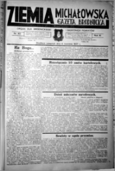 Ziemia Michałowska (Gazeta Brodnicka), R. 1937, Nr 40