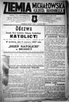 Ziemia Michałowska (Gazeta Brodnicka), R. 1937, Nr 61