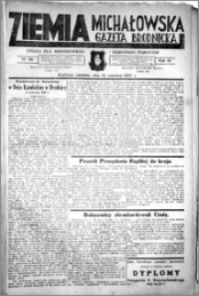 Ziemia Michałowska (Gazeta Brodnicka), R. 1937, Nr 66