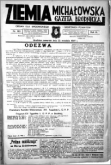 Ziemia Michałowska (Gazeta Brodnicka), R. 1937, Nr 110