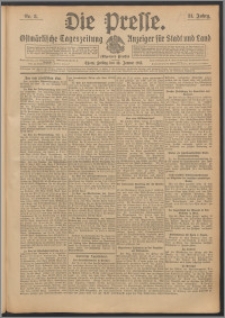 Die Presse 1913, Jg. 31, Nr. 8 Zweites Blatt, Drittes Blatt