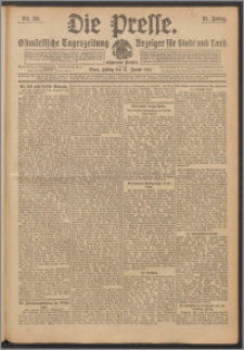 Die Presse 1913, Jg. 31, Nr. 26 Zweites Blatt, Drittes Blatt