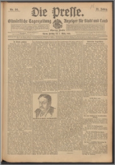 Die Presse 1913, Jg. 31, Nr. 56 Zweites Blatt, Drittes Blatt