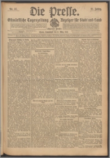Die Presse 1913, Jg. 31, Nr. 57 Zweites Blatt, Drittes Blatt