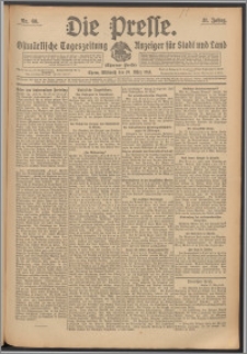 Die Presse 1913, Jg. 31, Nr. 66 Zweites Blatt, Drittes Blatt, Viertes Blatt