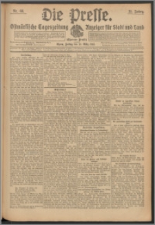 Die Presse 1913, Jg. 31, Nr. 68 Zweites Blatt, Drittes Blatt
