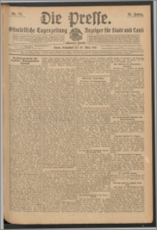 Die Presse 1913, Jg. 31, Nr. 73 Zweites Blatt, Drittes Blatt