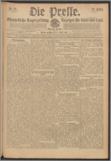 Die Presse 1913, Jg. 31, Nr. 78 Zweites Blatt, Drittes Blatt