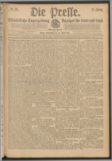 Die Presse 1913, Jg. 31, Nr. 89 Zweites Blatt, Drittes Blatt