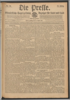 Die Presse 1913, Jg. 31, Nr. 90 Zweites Blatt, Drittes Blatt