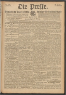 Die Presse 1913, Jg. 31, Nr. 107 Zweites Blatt, Drittes Blatt, Viertes Blatt