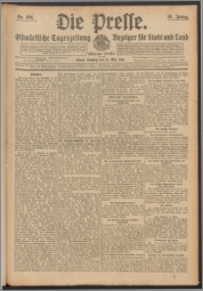 Die Presse 1913, Jg. 31, Nr. 109 Zweites Blatt, Drittes Blatt, Viertes Blatt, Fünftes Blatt