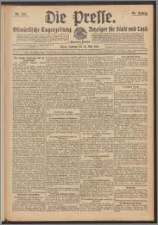 Die Presse 1913, Jg. 31, Nr. 114 Zweites Blatt, Drittes Blatt, Viertes Blatt, Fünftes Blatt