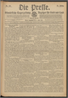 Die Presse 1913, Jg. 31, Nr. 131 Zweites Blatt, Drittes Blatt