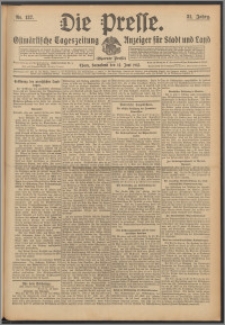 Die Presse 1913, Jg. 31, Nr. 137 Zweites Blatt, Drittes Blatt