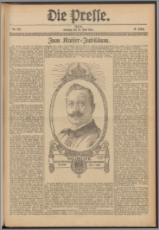 Die Presse 1913, Jg. 31, Nr. 138 Zweites Blatt, Drittes Blatt, Viertes Blatt, Fünftes Blatt