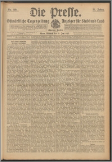 Die Presse 1913, Jg. 31, Nr. 140 Zweites Blatt, Drittes Blatt