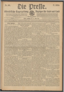 Die Presse 1913, Jg. 31, Nr. 148 Zweites Blatt, Drittes Blatt