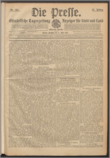 Die Presse 1913, Jg. 31, Nr. 154 Zweites Blatt, Drittes Blatt