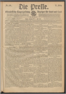 Die Presse 1913, Jg. 31, Nr. 156 Zweites Blatt, Drittes Blatt
