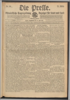 Die Presse 1913, Jg. 31, Nr. 161 Zweites Blatt, Drittes Blatt