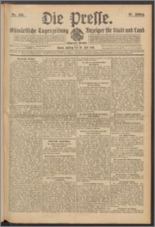 Die Presse 1913, Jg. 31, Nr. 165 Zweites Blatt, Drittes Blatt