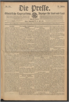 Die Presse 1913, Jg. 31, Nr. 171 Zweites Blatt, Drittes Blatt