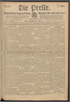 Die Presse 1913, Jg. 31, Nr. 177 Zweites Blatt, Drittes Blatt