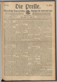 Die Presse 1913, Jg. 31, Nr. 178 Zweites Blatt, Drittes Blatt