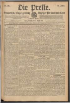 Die Presse 1913, Jg. 31, Nr. 181 Zweites Blatt, Drittes Blatt