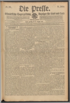 Die Presse 1913, Jg. 31, Nr. 190 Zweites Blatt, Drittes Blatt