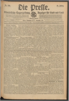 Die Presse 1913, Jg. 31, Nr. 209 Zweites Blatt, Drittes Blatt