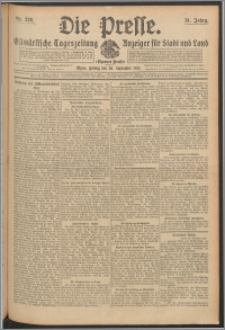 Die Presse 1913, Jg. 31, Nr. 226 Zweites Blatt, Drittes Blatt