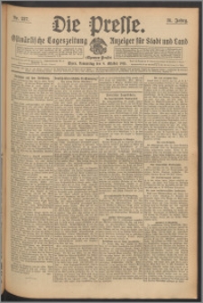 Die Presse 1913, Jg. 31, Nr. 237 Zweites Blatt, Drittes Blatt, Viertes Blatt
