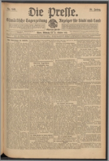 Die Presse 1913, Jg. 31, Nr. 248 Zweites Blatt, Drittes Blatt