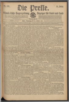 Die Presse 1913, Jg. 31, Nr. 249 Zweites Blatt, Drittes Blatt