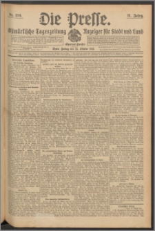 Die Presse 1913, Jg. 31, Nr. 250 Zweites Blatt, Drittes Blatt
