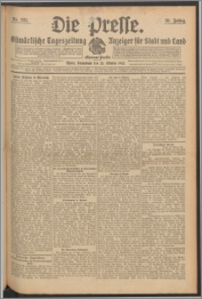 Die Presse 1913, Jg. 31, Nr. 251 Zweites Blatt, Drittes Blatt, Viertes Blatt