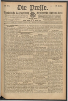 Die Presse 1913, Jg. 31, Nr. 256 Zweites Blatt, Drittes Blatt