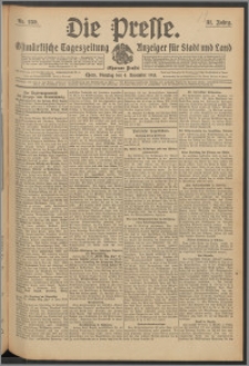Die Presse 1913, Jg. 31, Nr. 259 Zweites Blatt, Drittes Blatt, Viertes Blatt