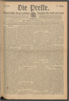 Die Presse 1913, Jg. 31, Nr. 265 Zweites Blatt, Drittes Blatt, Viertes Blatt