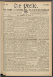 Die Presse 1913, Jg. 31, Nr. 280 Zweites Blatt, Drittes Blatt, Viertes Blatt