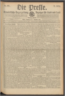 Die Presse 1913, Jg. 31, Nr. 287 Zweites Blatt, Drittes Blatt, Viertes Blatt, Fünftes Blatt