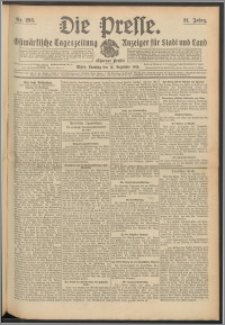 Die Presse 1913, Jg. 31, Nr. 293 Zweites Blatt, Drittes Blatt, Viertes Blatt, Fünftes Blatt, Sechstes Blatt