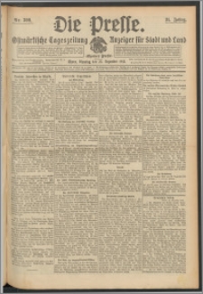 Die Presse 1913, Jg. 31, Nr. 300 Zweites Blatt, Drittes Blatt, Viertes Blatt