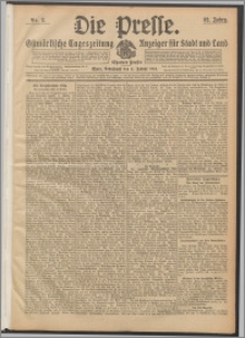 Die Presse 1914, Jg. 32, Nr. 2 Zweites Blatt, Drittes Blatt
