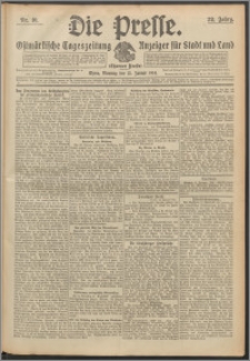 Die Presse 1914, Jg. 32, Nr. 10 Zweites Blatt, Drittes Blatt