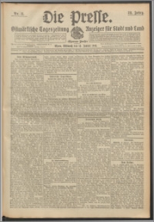 Die Presse 1914, Jg. 32, Nr. 11 Zweites Blatt, Drittes Blatt